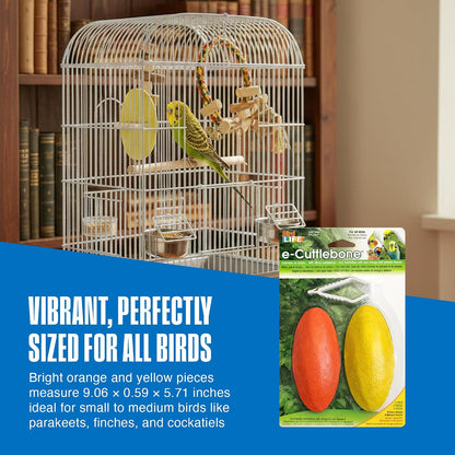 Penn-Plax bird treat hanging in wire cage