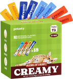 Omega oils and vitamin E benefits displayed on Petasty packaging