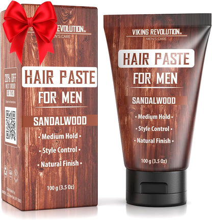 Viking Revolution hair paste for men front view