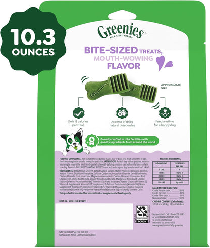 Greenies Anytime Bites Dog Treats, Blueberry Flavor, Dog Training Treats, 10.3 oz. Bag - Image 10