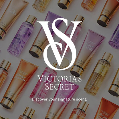 Rear view of Victoria's Secret Velvet Petals fragrance mist showing the barcode and product description label.