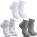 Tarpop aloe moisturizing spa gray socks front view packaging