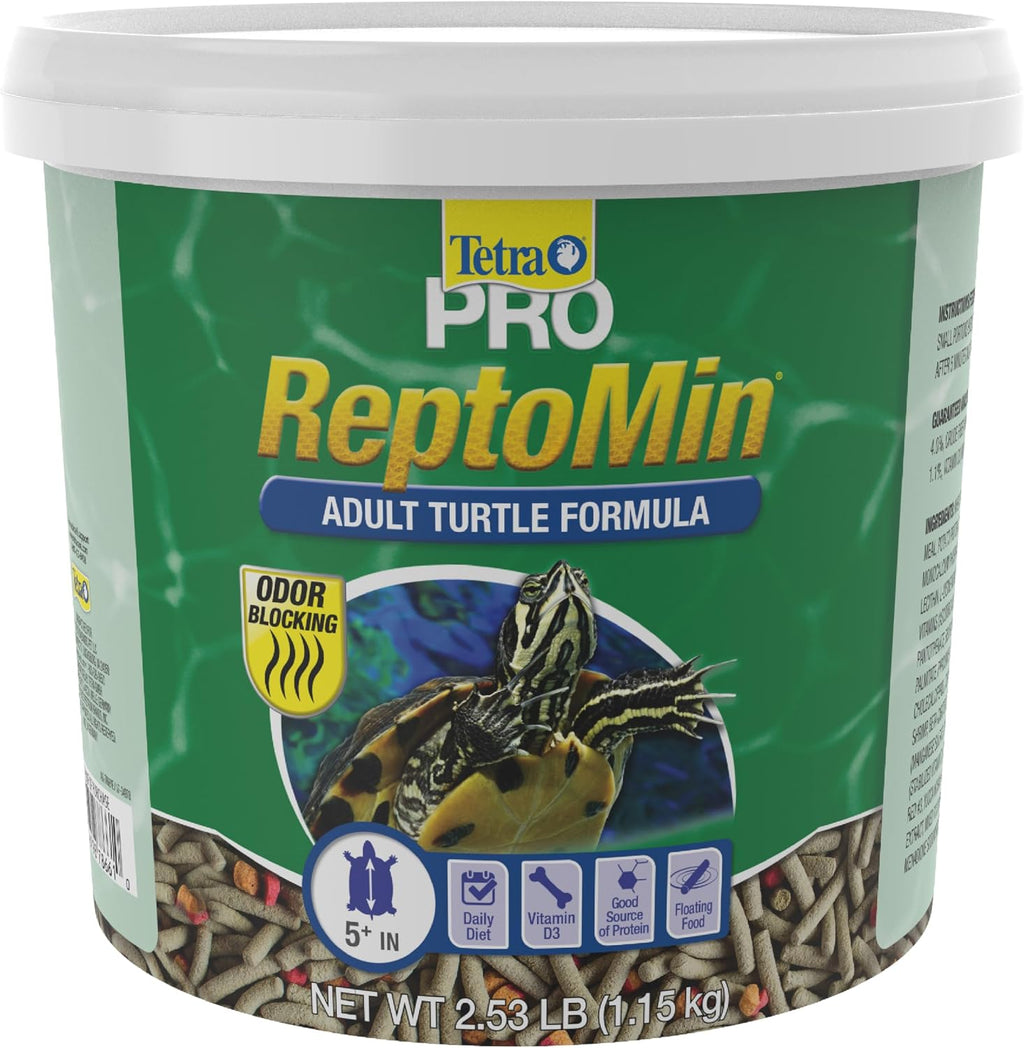 Tetra TetraFauna PRO ReptoMin Pro Sticks Adult Turtle Formula Daily Diet for Aquatic Turtles, 8.11 oz - Image 14