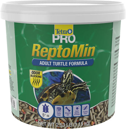 Tetra TetraFauna PRO ReptoMin Pro Sticks Adult Turtle Formula Daily Diet for Aquatic Turtles, 8.11 oz - Image 14