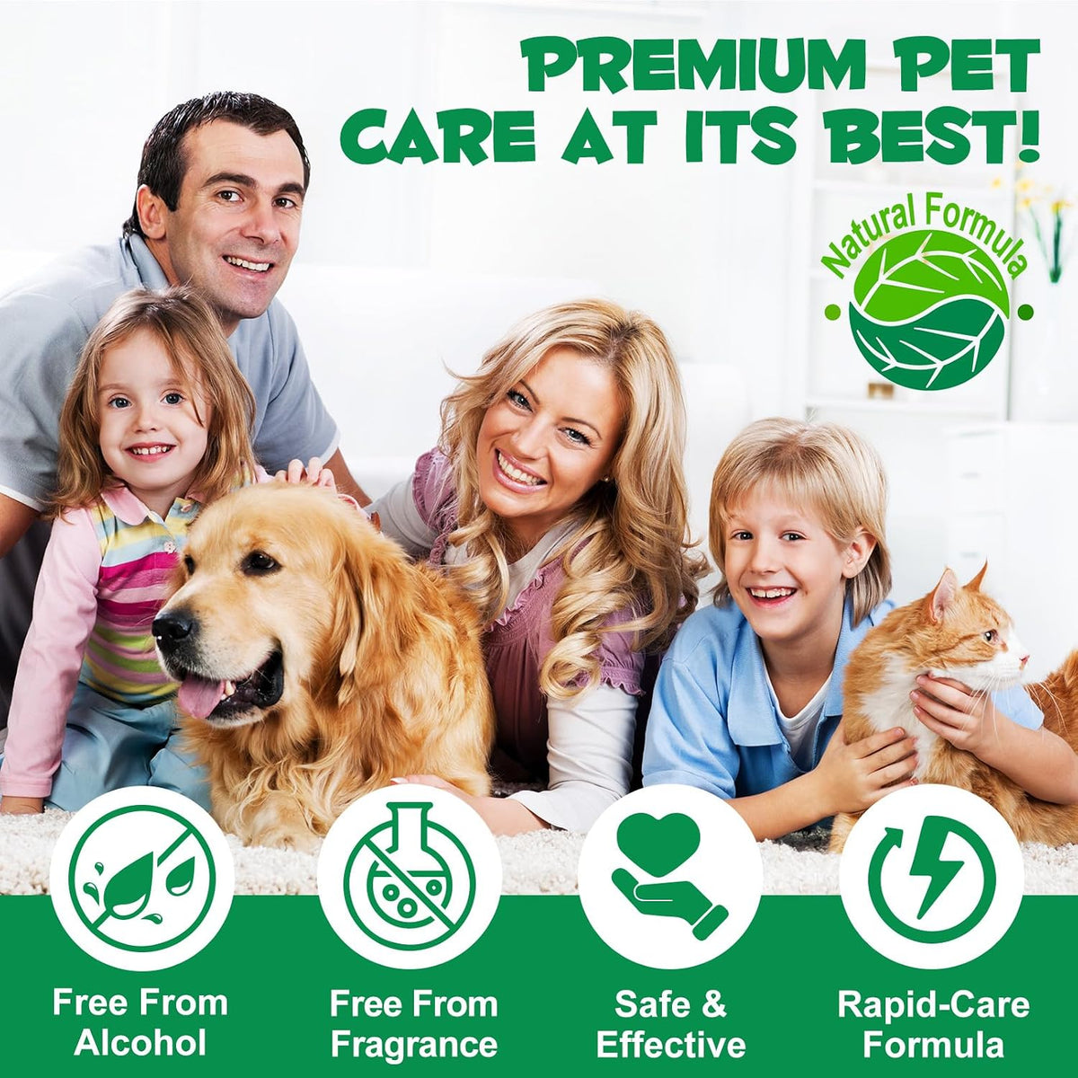 Ear Cleaner for Dogs & Cats - Gentle Plant-Based Formula with Soothing Relief, 10 Single-Use Tubes (1.5 mL Each) | Daily Ear Cleaning Solution for Pets - Image 10