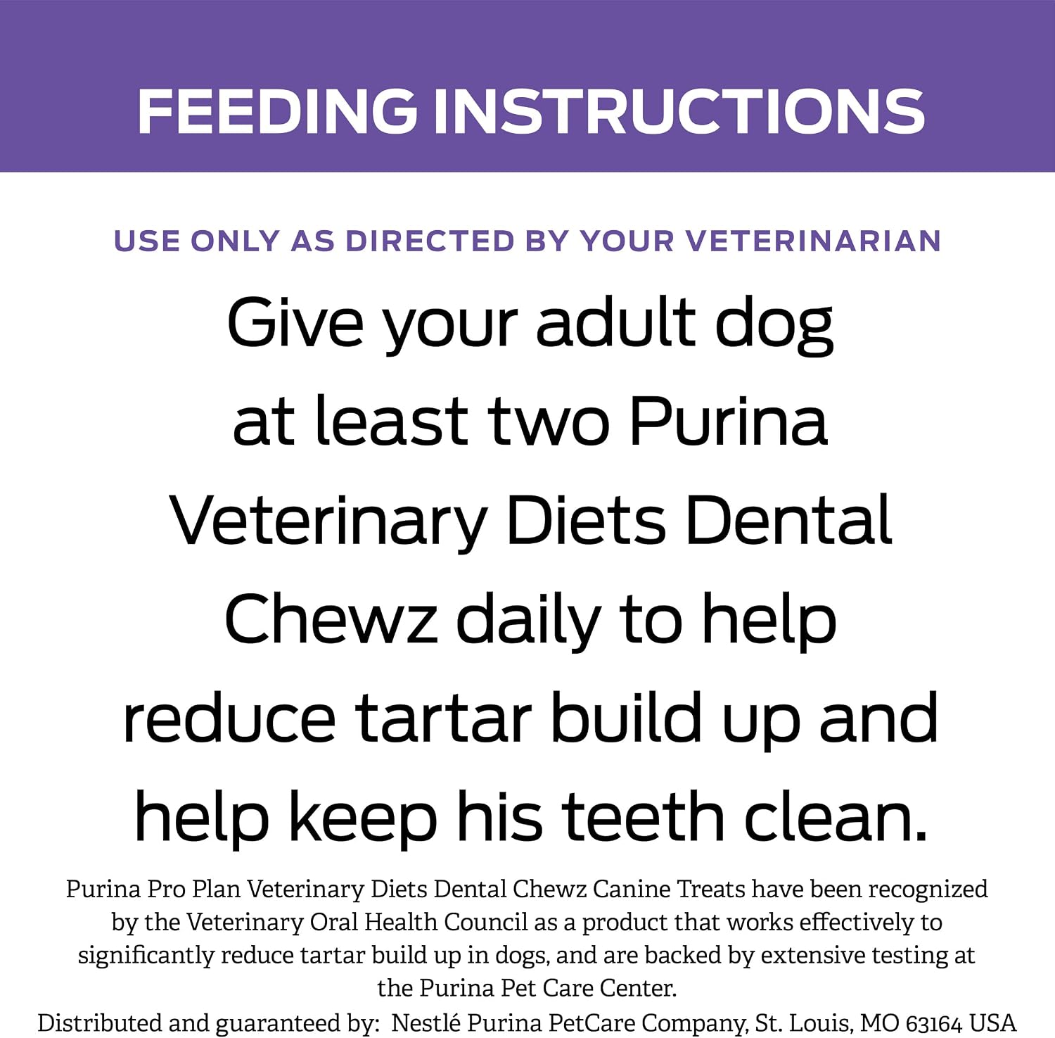 Detailed view of Pro Plan Veterinary Diets Dental Chewz texture