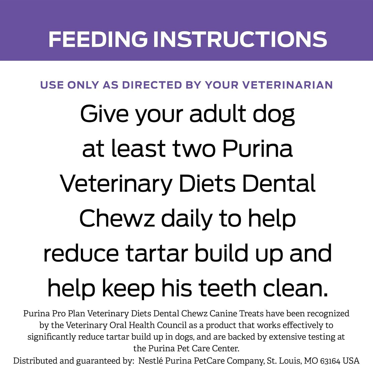 Detailed view of Pro Plan Veterinary Diets Dental Chewz texture
