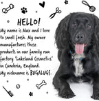 Bugalugs vegan professional dog grooming shampoo bottle close up