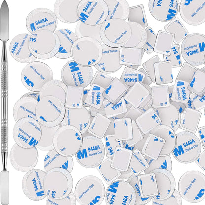 Sumind 101 piece metal palette sticker set with depotting tool