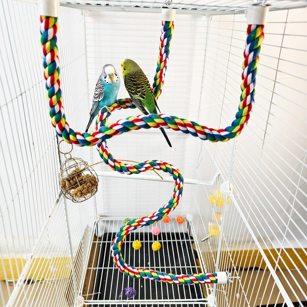 Bird Perch,Bird Rope Perch & Rope Perch 24''/31''/41'' - Image 6