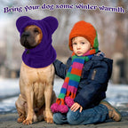 Clysee pet neck warmer and hoodie for cold weather