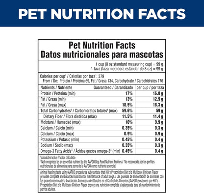 Hill's Prescription Diet c/d Multicare Urinary Care Dry Dog Food, Chicken, 8.5 lb. Bag - Image 12