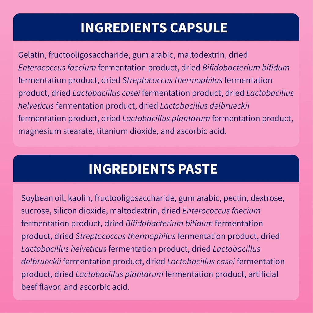 Nutramax Proviable Probiotics for Dogs, Diarrhea Support Kit, Digestive Health Supplement with Multiple Strains of Bacteria, Plus Prebiotics, Kaolin and Pectin, 30 ml Paste and 10 Capsules - Image 10