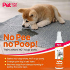 Non-toxic dog repellent spray for marking prevention