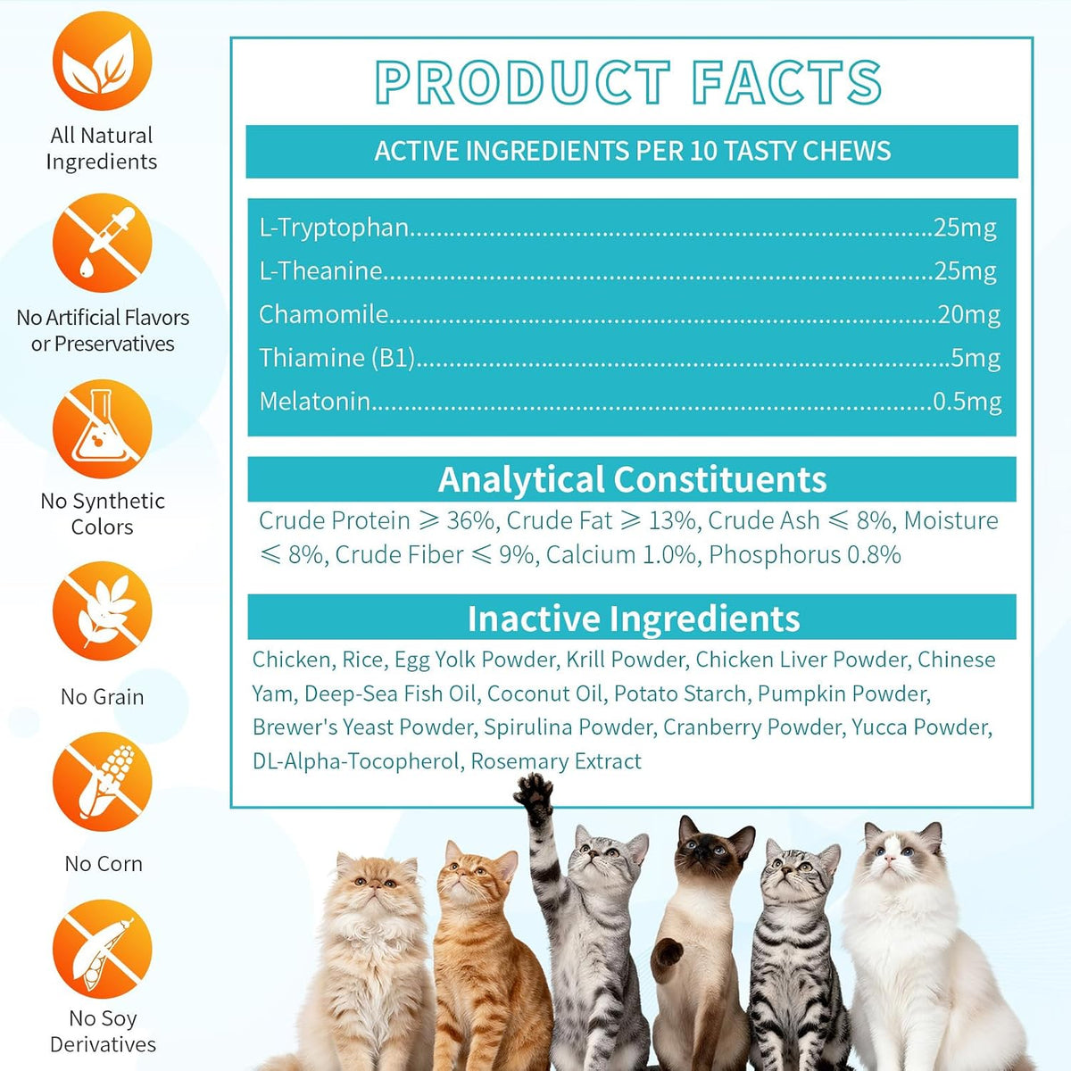 Authentic USA imported Carmelie cat treats used for reducing storm and separation anxiety