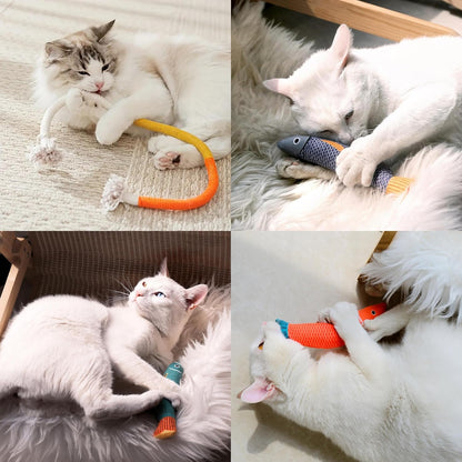 JMTSONS authentic premium catnip variety pack detailing safe materials for felines.