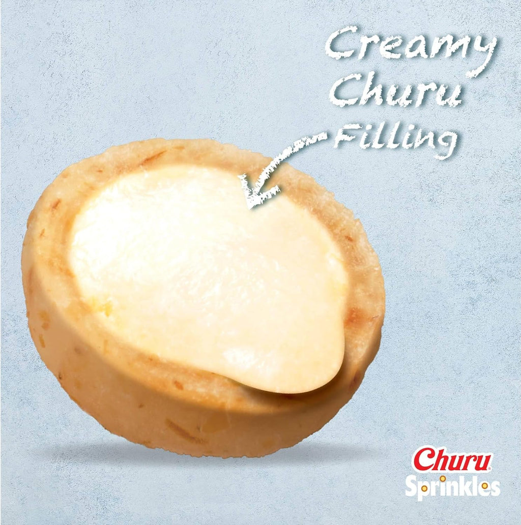 Inaba Churu Sprinkles soft and chewy treats in a bowl