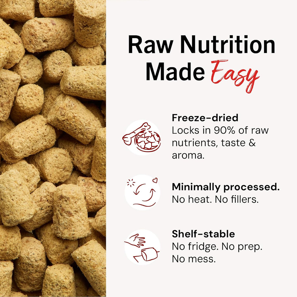 Premium imported USA dog food topper for puppy brain and digestive health