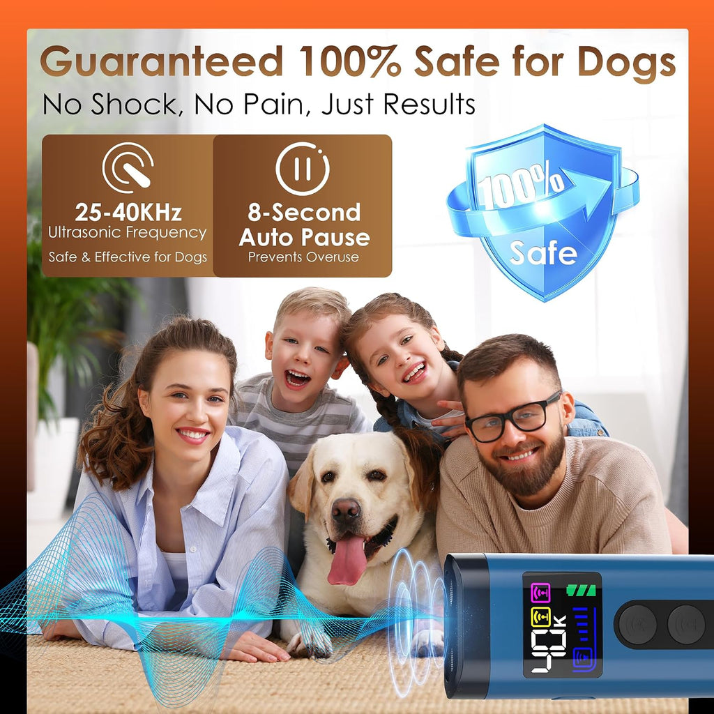 Side profile of Zuibas rechargeable dog silencer device