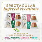 Premium imported Fancy Feast Gems cat food collection