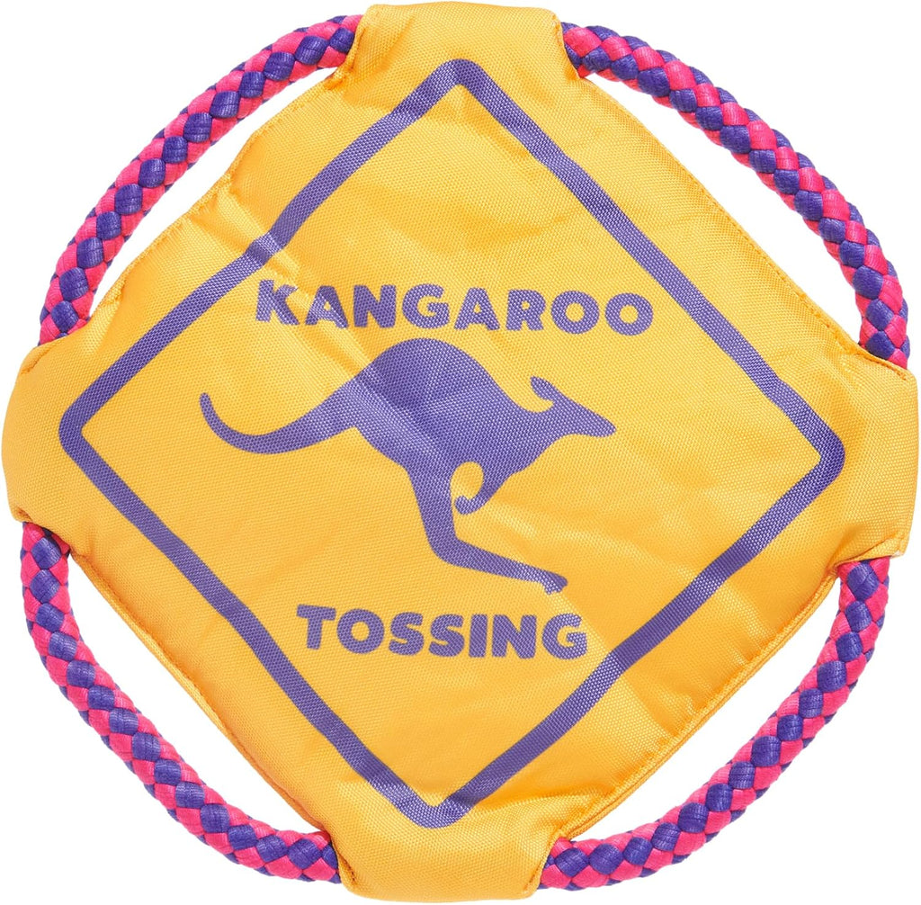 Barkbox Signore Pizza Face Dog Toy | Fluff-Free Crinkle Pizza Toy with T-Shirt Rope | Durable Dog Toys Dogs & Puppy Essentials - Image 9