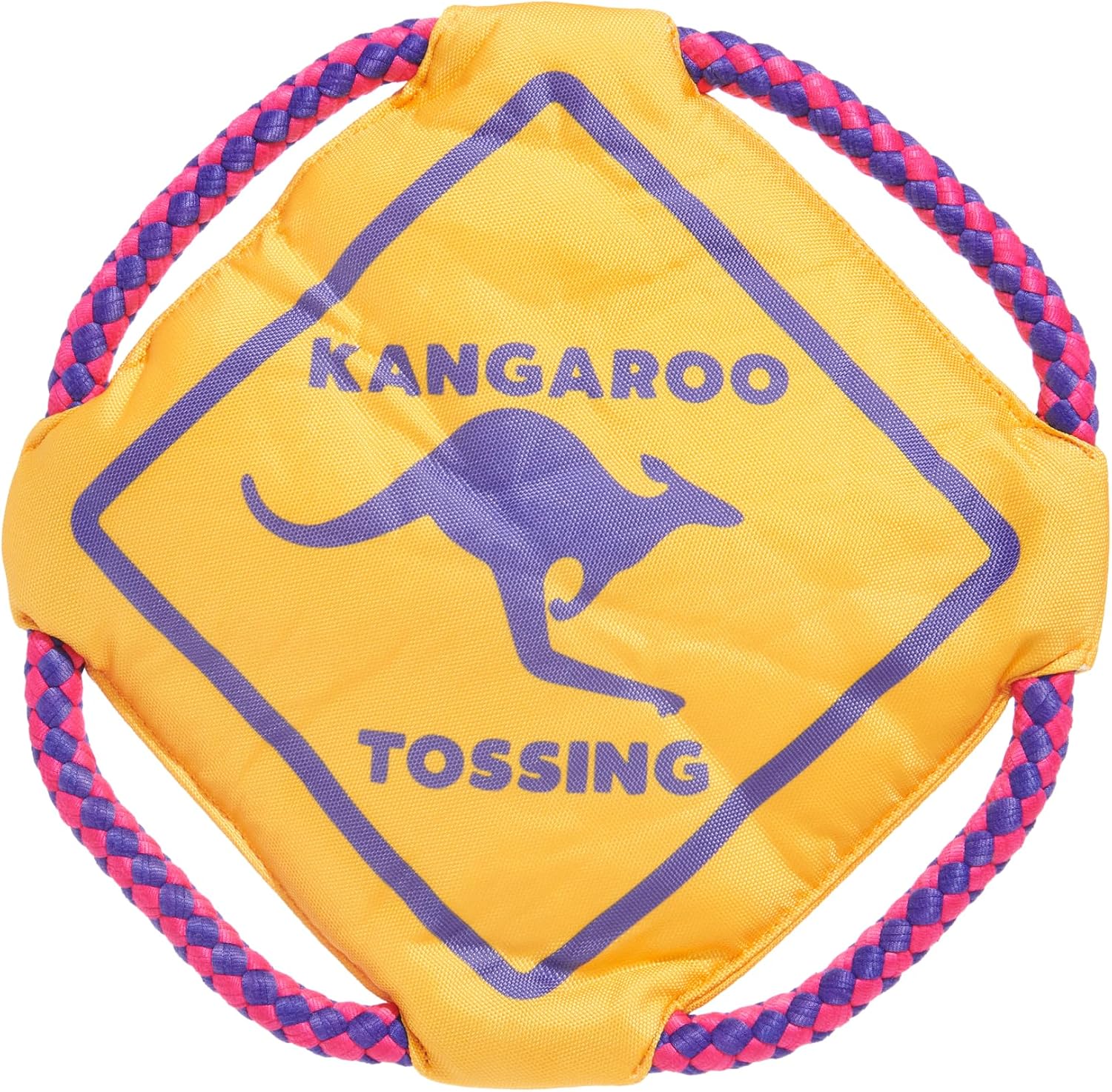 Barkbox Signore Pizza Face Dog Toy | Fluff-Free Crinkle Pizza Toy with T-Shirt Rope | Durable Dog Toys Dogs & Puppy Essentials - Image 9