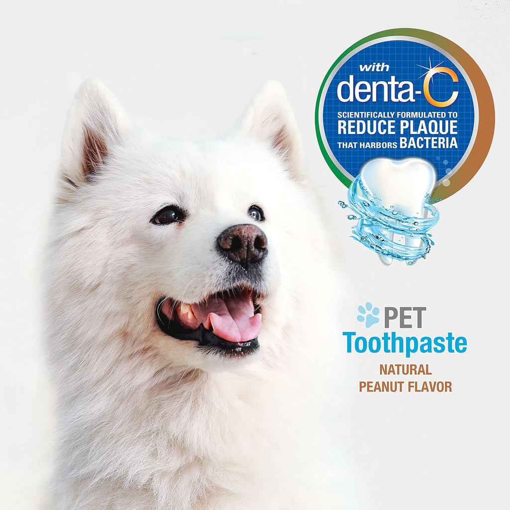 Nylabone plaque and tartar control dog toothpaste close up