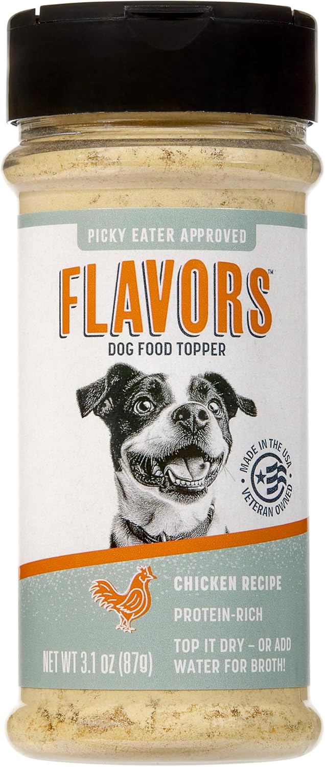 BEAUMONT BASICS Flavors Food Topper for Dogs - All 4 Recipes Gift Pack - Natural, Grain Free - Perfect Seasoning, Gravy, and Kibble Sprinkle for Picky Dog- 3.1oz Bottles - Image 9