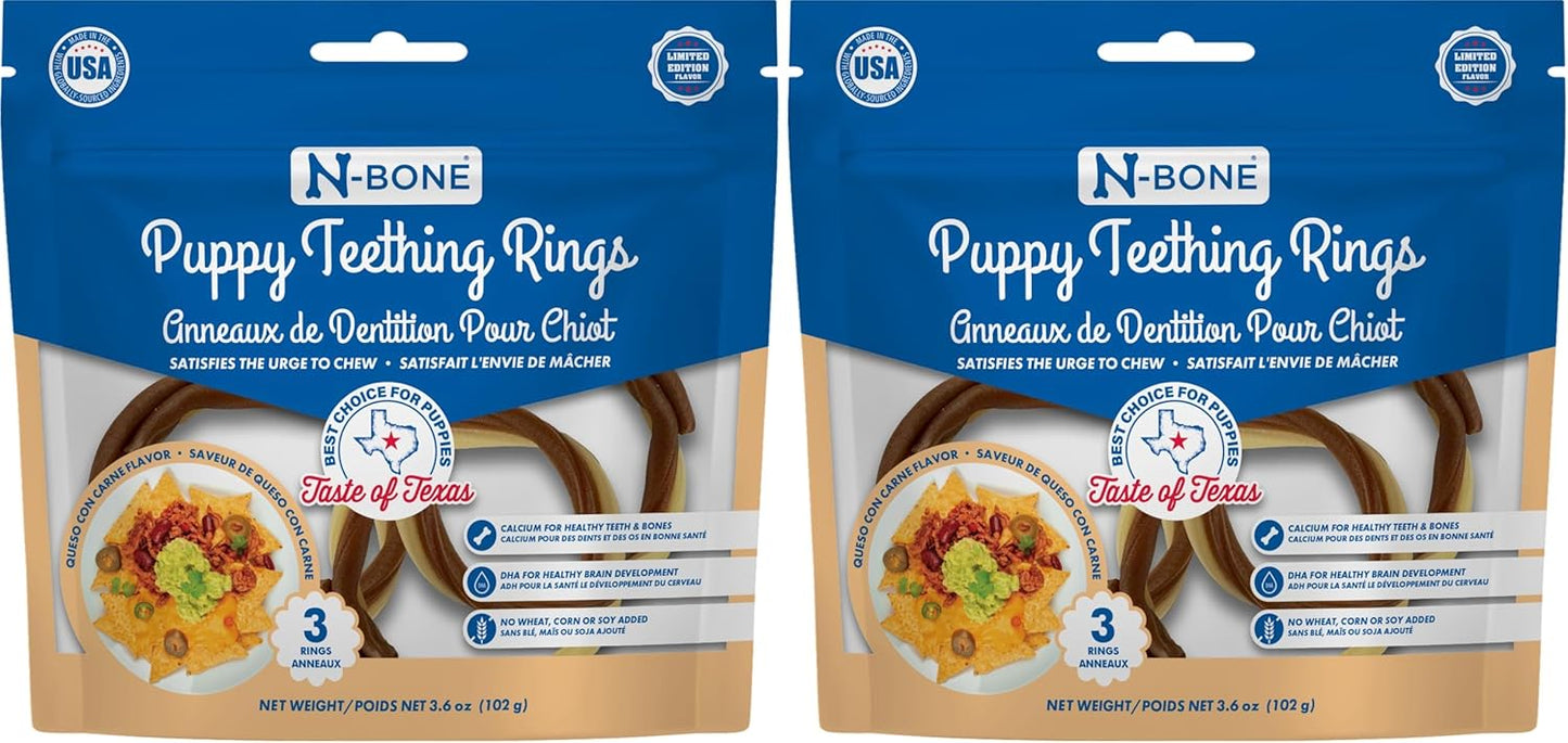 N-Bone Puppy Teething Ring Chicken Flavor (1 Pack Of 6 Rings) (113048) - Image 12