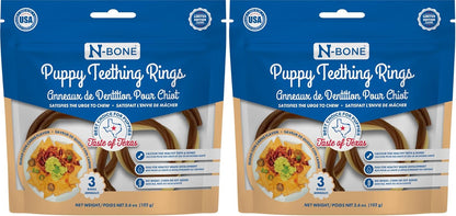 N-Bone Puppy Teething Ring Chicken Flavor (1 Pack Of 6 Rings) (113048) - Image 12