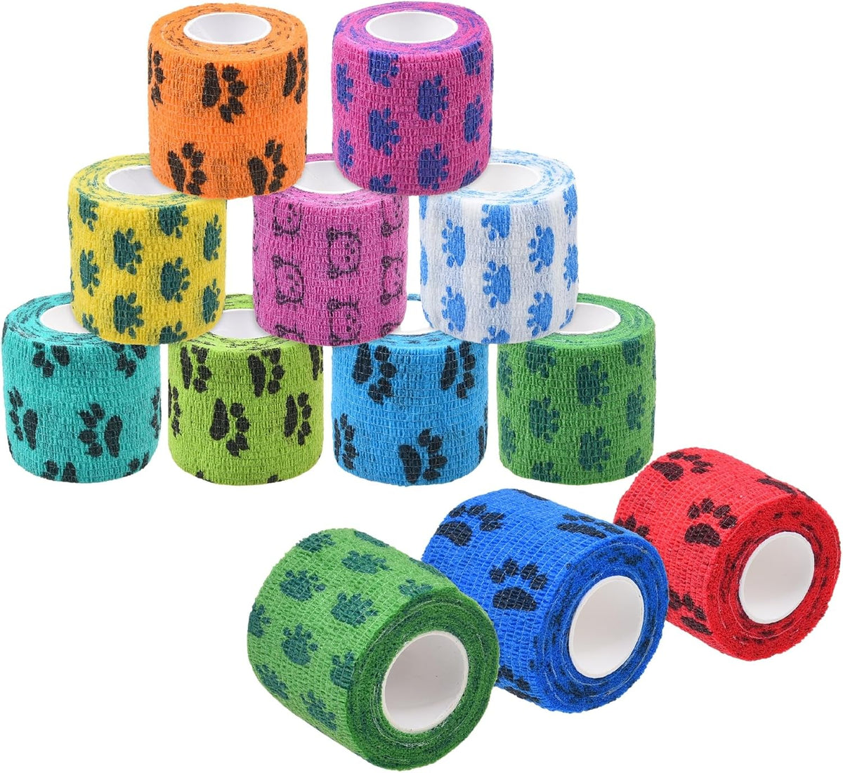 Eco-Fused brand box containing six injury wrap tapes