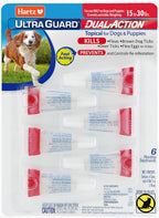 Hartz UltraGuard Dual Action Flea & Tick Topical Dog Treatment and Flea and Tick Prevention, 6 Months, 5-14 Pound Dogs 6-count(Pack of 1) - Image 10
