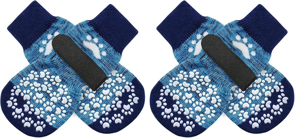 EXPAWLORER Anti-Slip Dog Socks,Dog Boots&Paw Protectors to Prevent Licking,Dog Shoes for Hot/Cold Pavement, Double Sides Non-Skid Traction Control on Hardwood Floor for Senior Dogs - Image 15
