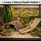 Runania natural seagrass hammock for bearded dragons