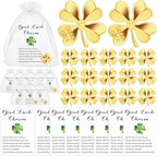 Ferreve St. Patricks Day good luck coins gold tokens front view