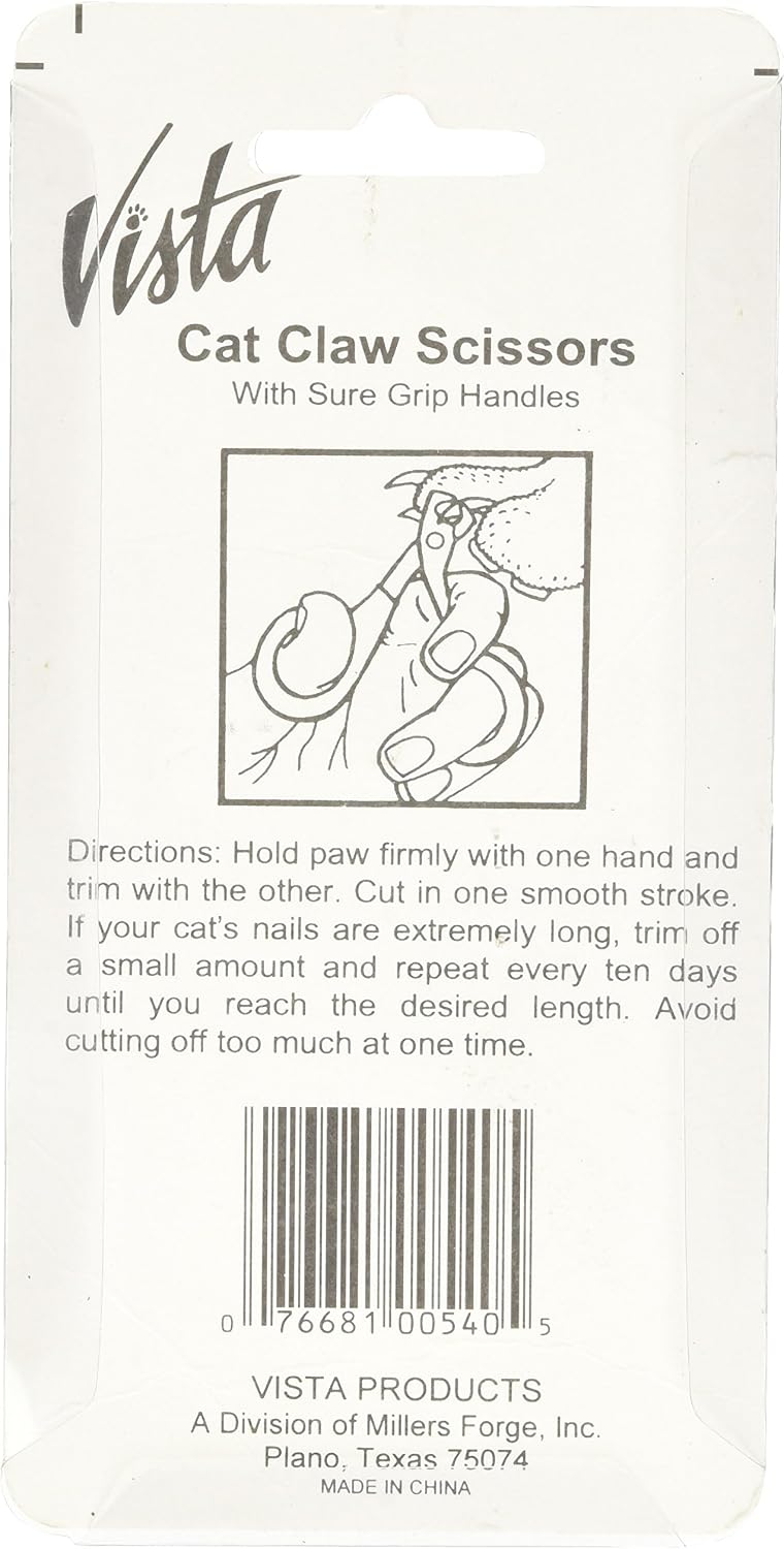 Millers Forge 3.25 inch pet claw clippers with non-slip handle