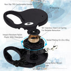 Retractable leash for large dogs up to 110 pounds side profile