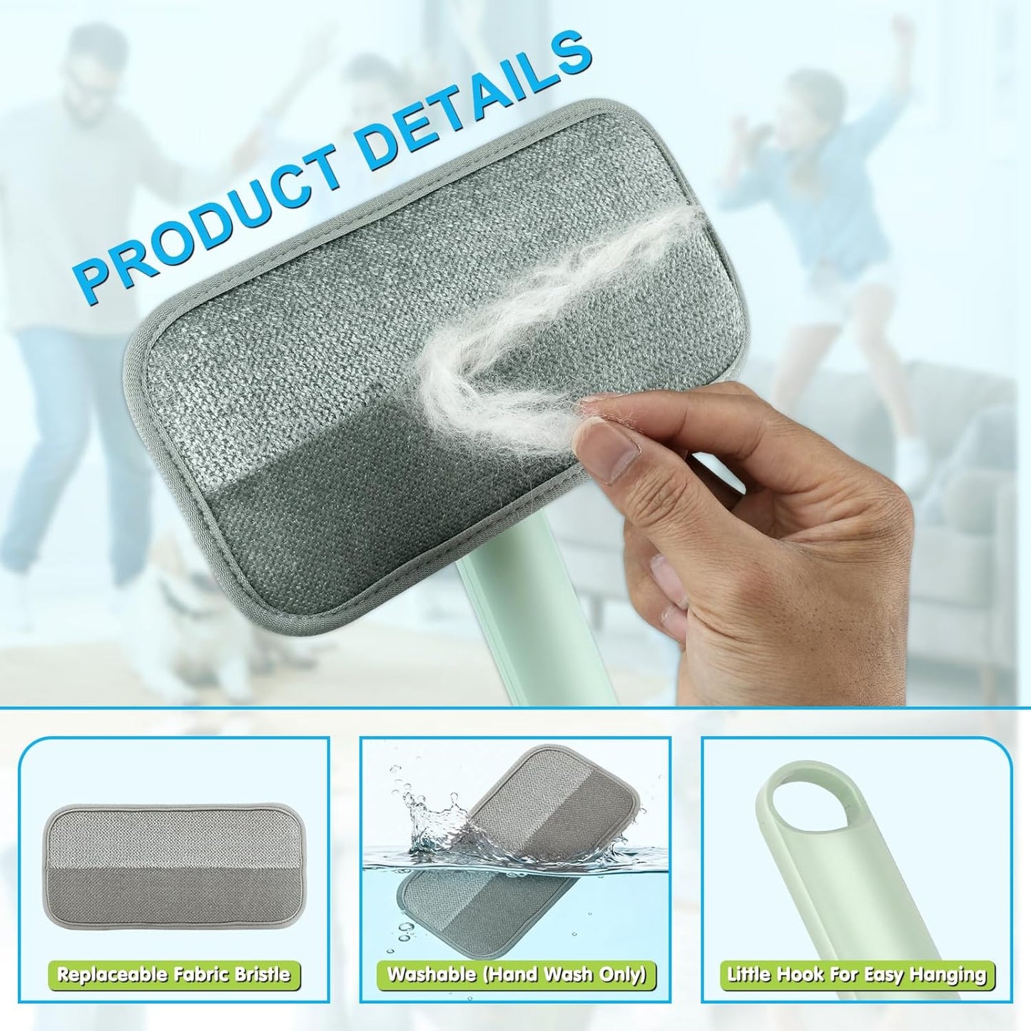 Compact and portable design of Rundik fur remover