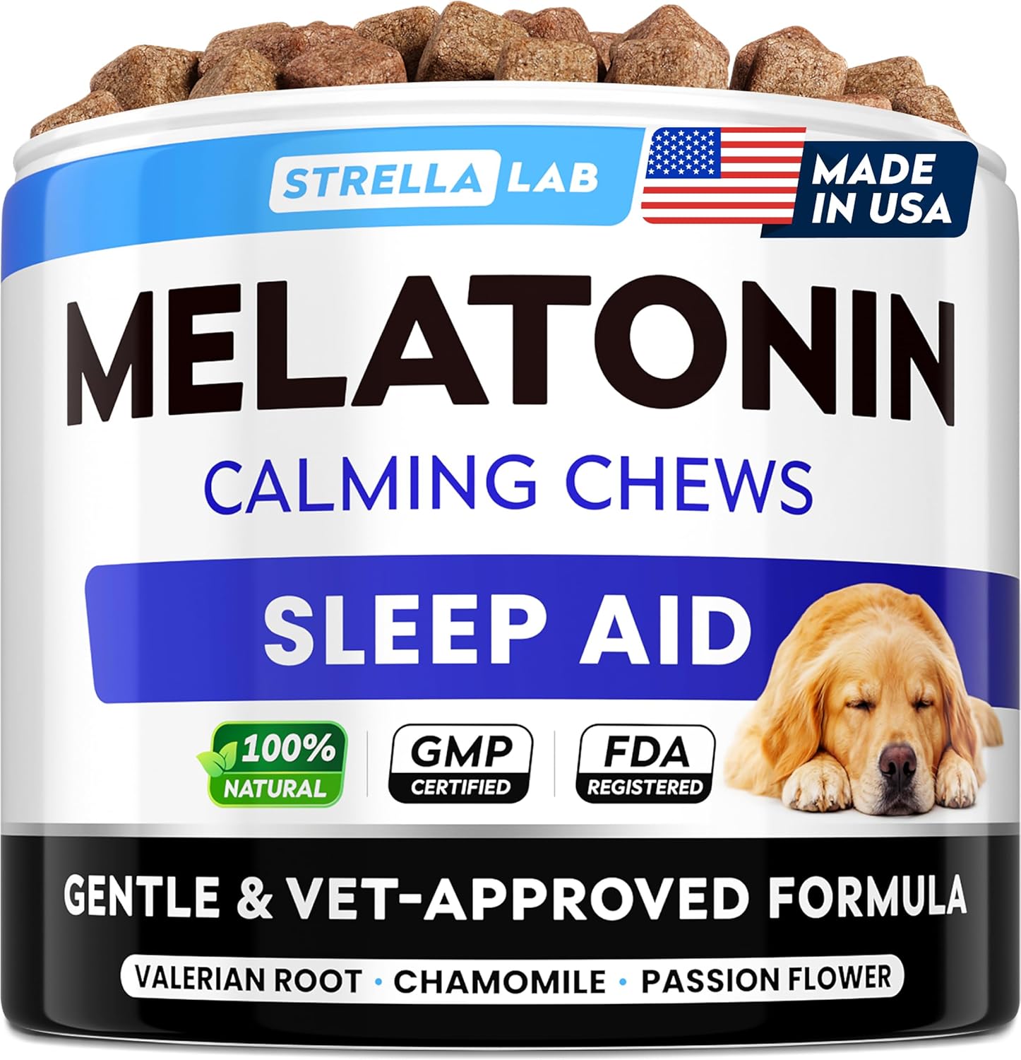 Hemp Chews for Dogs - Hip & Joint Supplement with Glucosamine - Joint Pain Relief Treats - Omega 3, Chondroitin, MSM - Advanced Mobility Support - Chicken Flavor - 120 Ct - Made in USA - Image 10