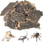 BNOSDM Reptile Cork Bark Substrate 1.5LB Lizard Bedding for Habitat Natural Flat Cork Wood Bulk Terrarium Reusable Bark Pieces for Chameleon, Ball Python, Crested Gecko, Spider, Tortoise, Tree Frog - Image 10