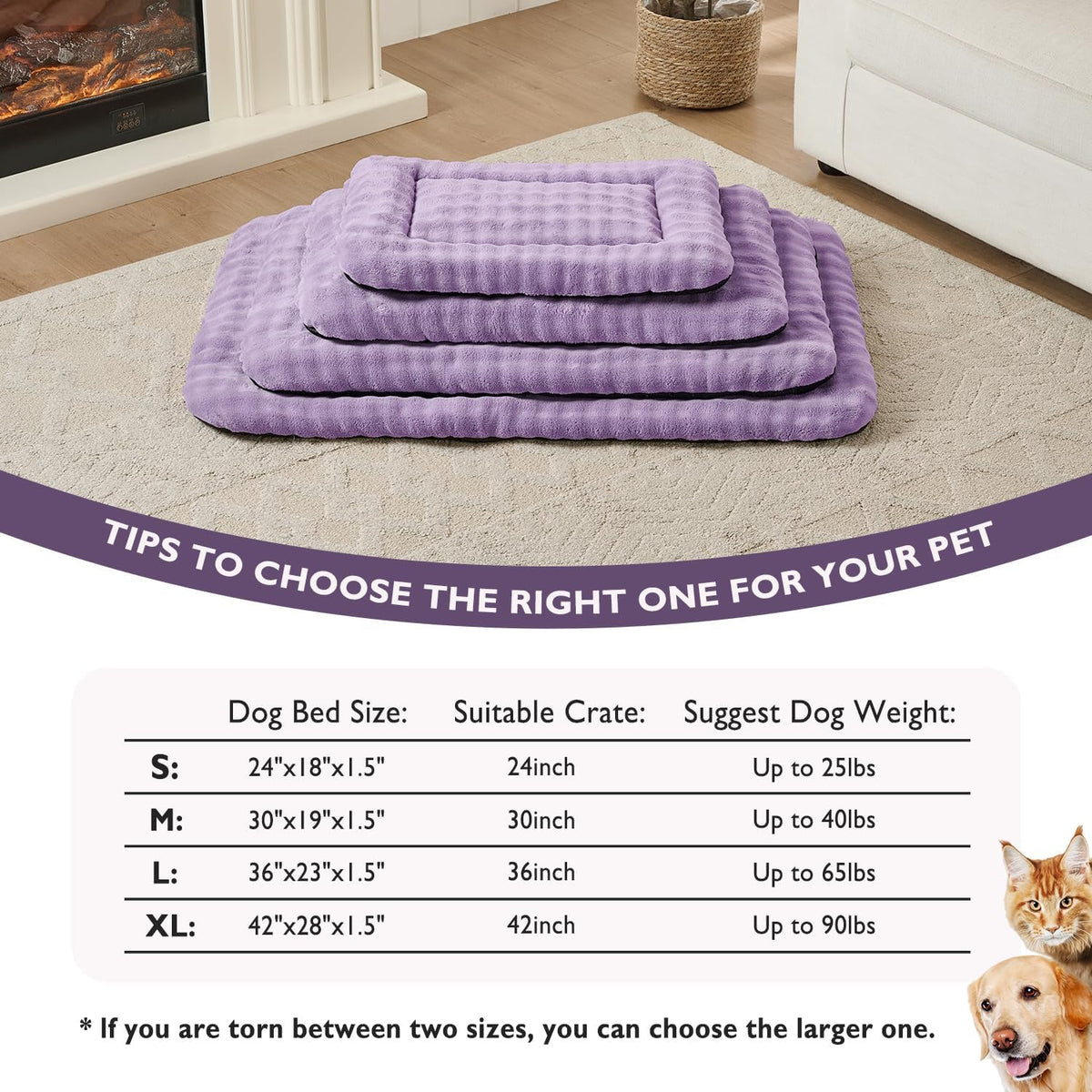 Yaning portable dog mat placed on a car seat for travel