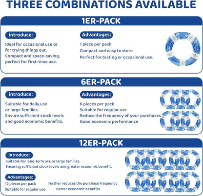 Universal cat litter refill bags showing the multi-pack bundle alignment.