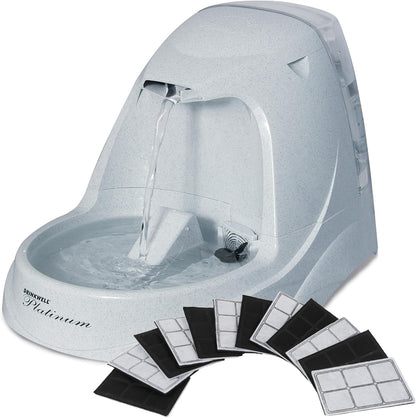PetSafe Drinkwell Platinum Dog and Cat Water Fountain, Automatic Drinking Fountain for Pets, 168 Ounce,Grey - Image 9