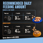 Cesar puppy food classic loaf texture close up