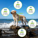 Vivaglory extra small dog safety jacket close up of durable neoprene material