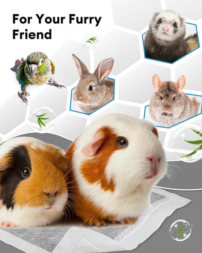 Disposable waterproof cage liners for rabbits and ferrets
