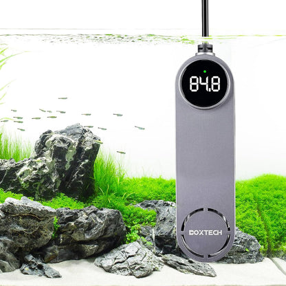 boxtech Small Fish Tank Heater - Mini Aquarium Heater, 50w Submersible Turtle Heater with Adjustable Temperature External Controller for 3 to 12 Gallon Betta Aquarium Tanks - Image 12