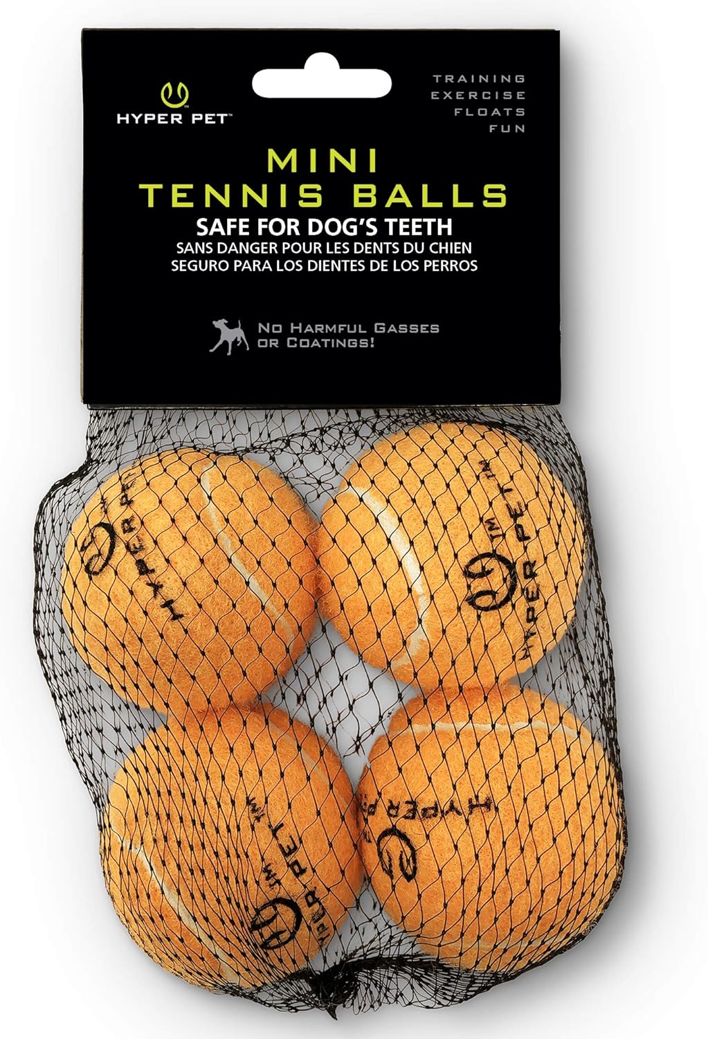 Hyper Pet MINI Extra Small 1.75in Tennis Balls for Dogs (Safe Dog Ball Tennis Balls for Exercise & Training) Interactive Toys work with Hyper Pet K9 Kannon MINI Dog Ball Launcher - 4 Pack Pink - Image 10