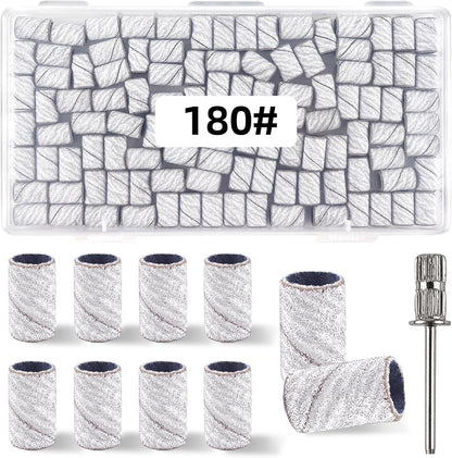 TKYZMS 180 grit sanding bands set with storage case
