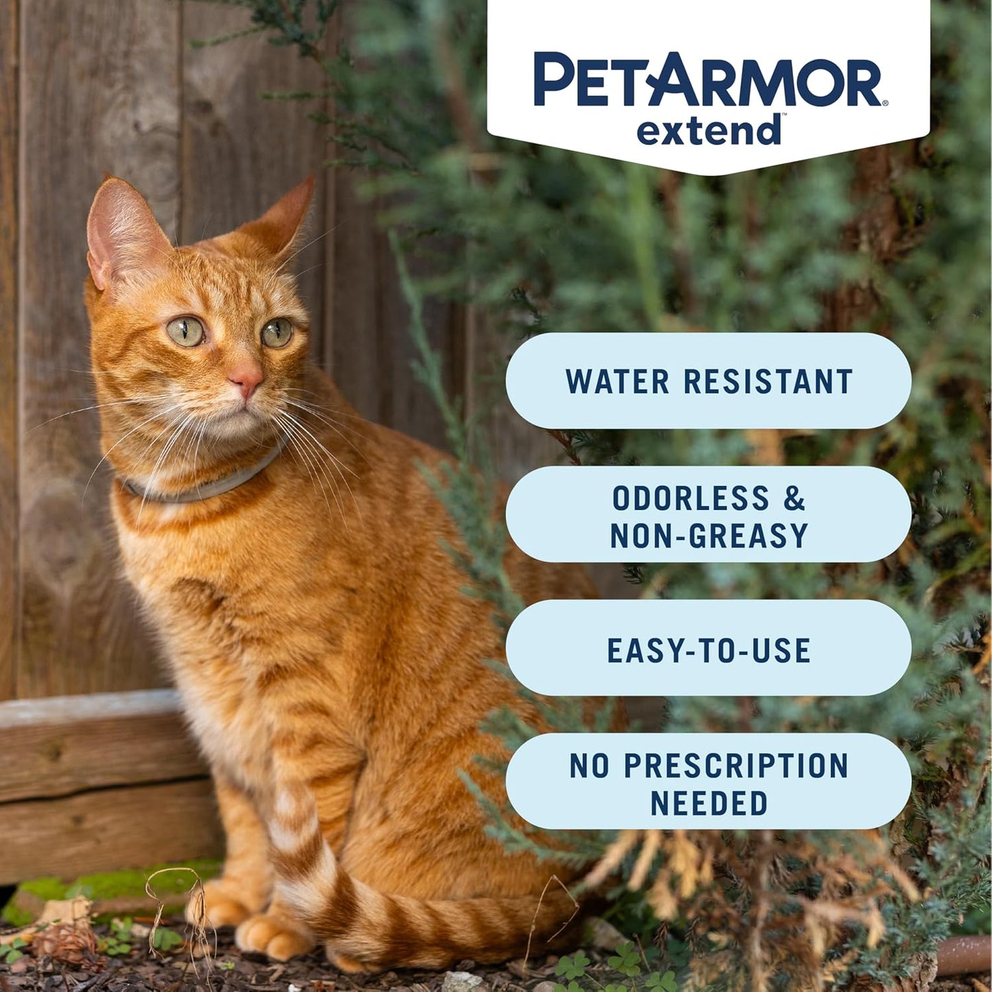 PetArmor Extend collar packaging back side